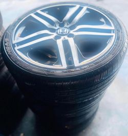 HONDA RIMS 19” AND TIRES 🛞!!!