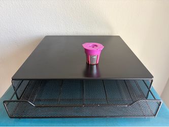 K-Cup Metal Holder Tray and Reusable K-Cup