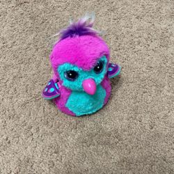 pink teal hatchimal