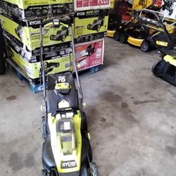 RYOBI 40V BRUSHLESS CORDLESS LAMW MOWER TOOL-ONLY 