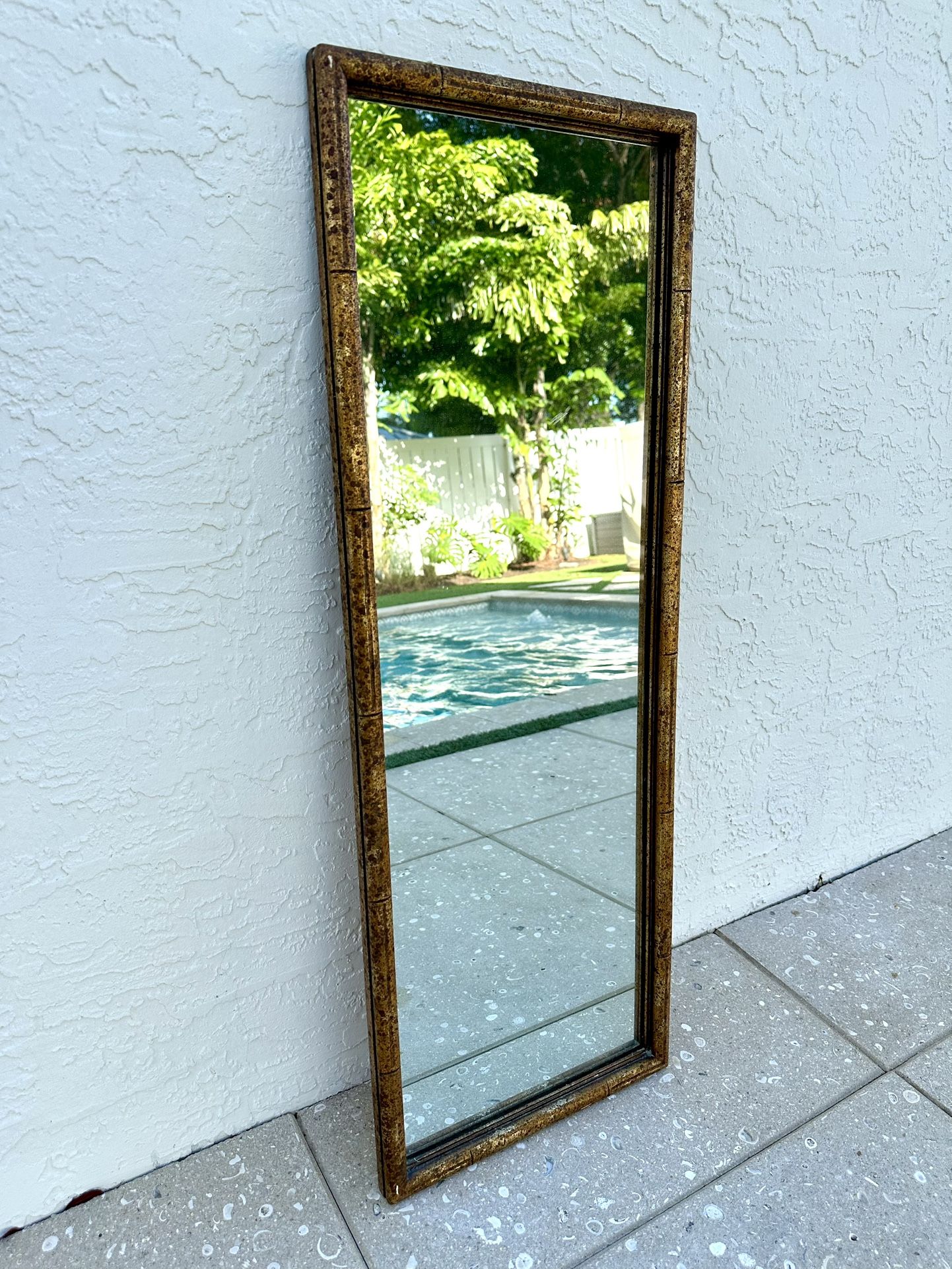 French Gilded Wooden Mirror