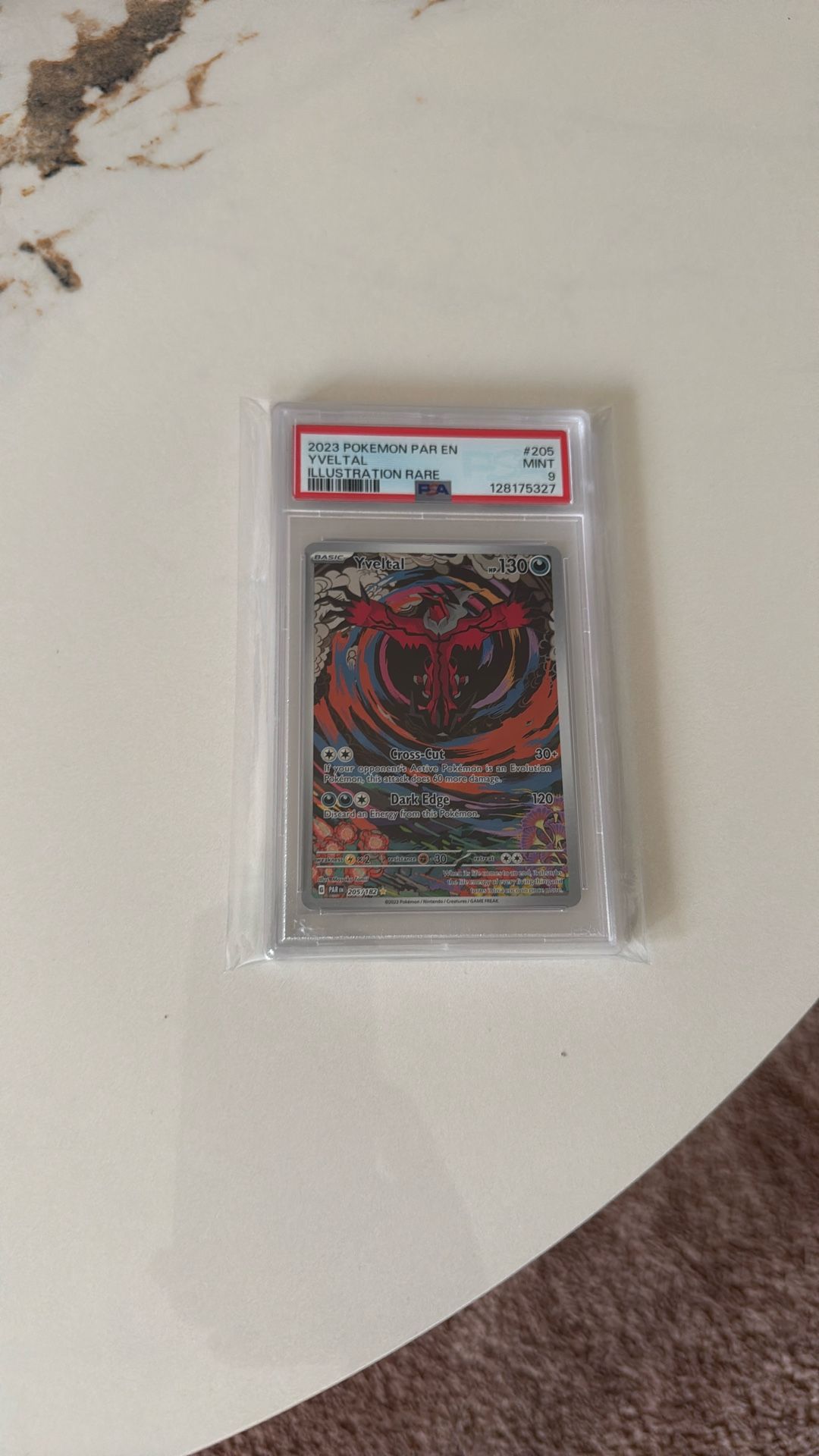 Yveltal Pokemon Card PSA Special illustration Rare