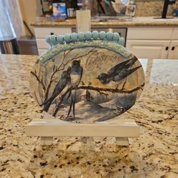 Decoupage Christmas Birds