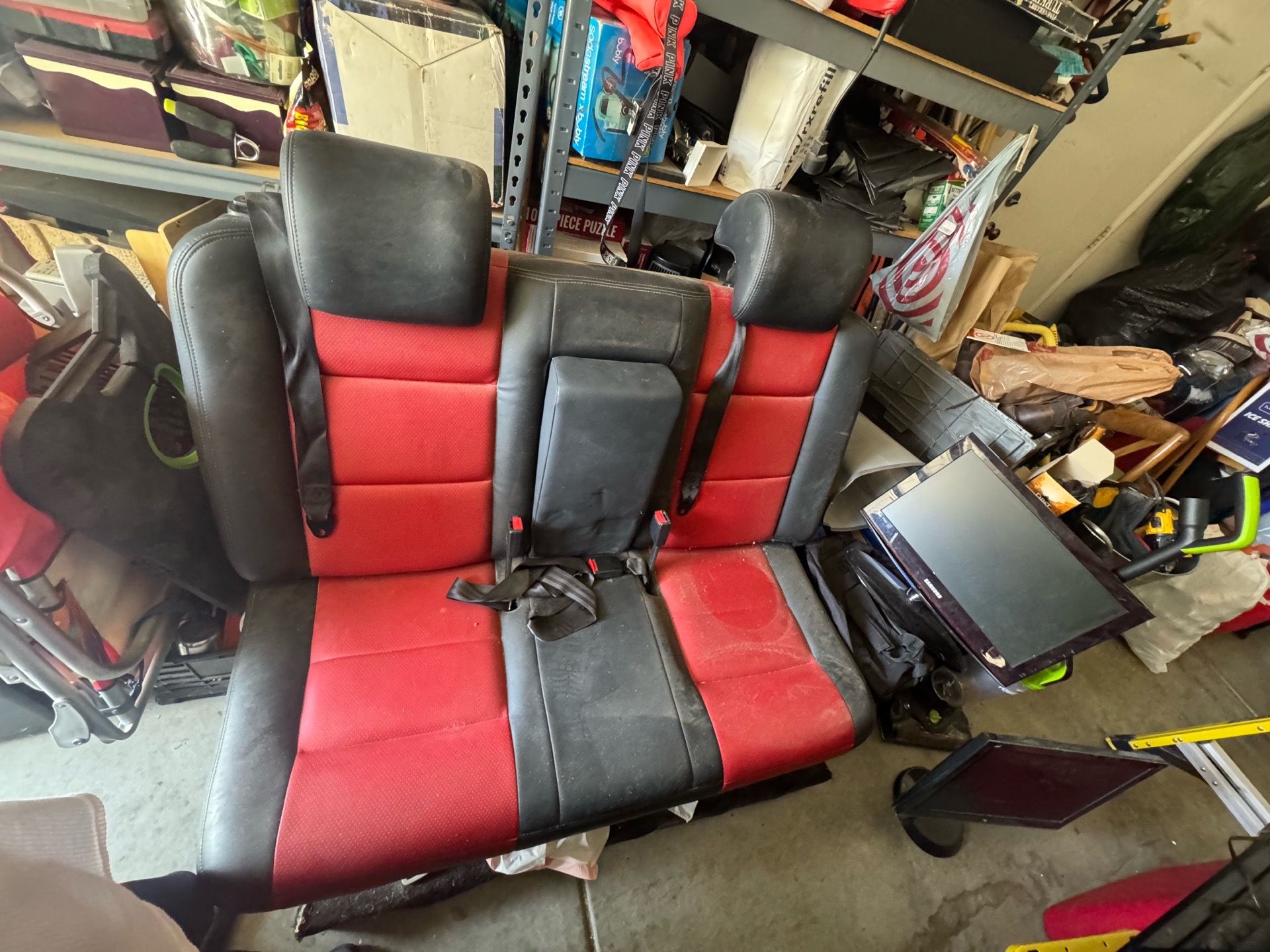Mercedes rear seat