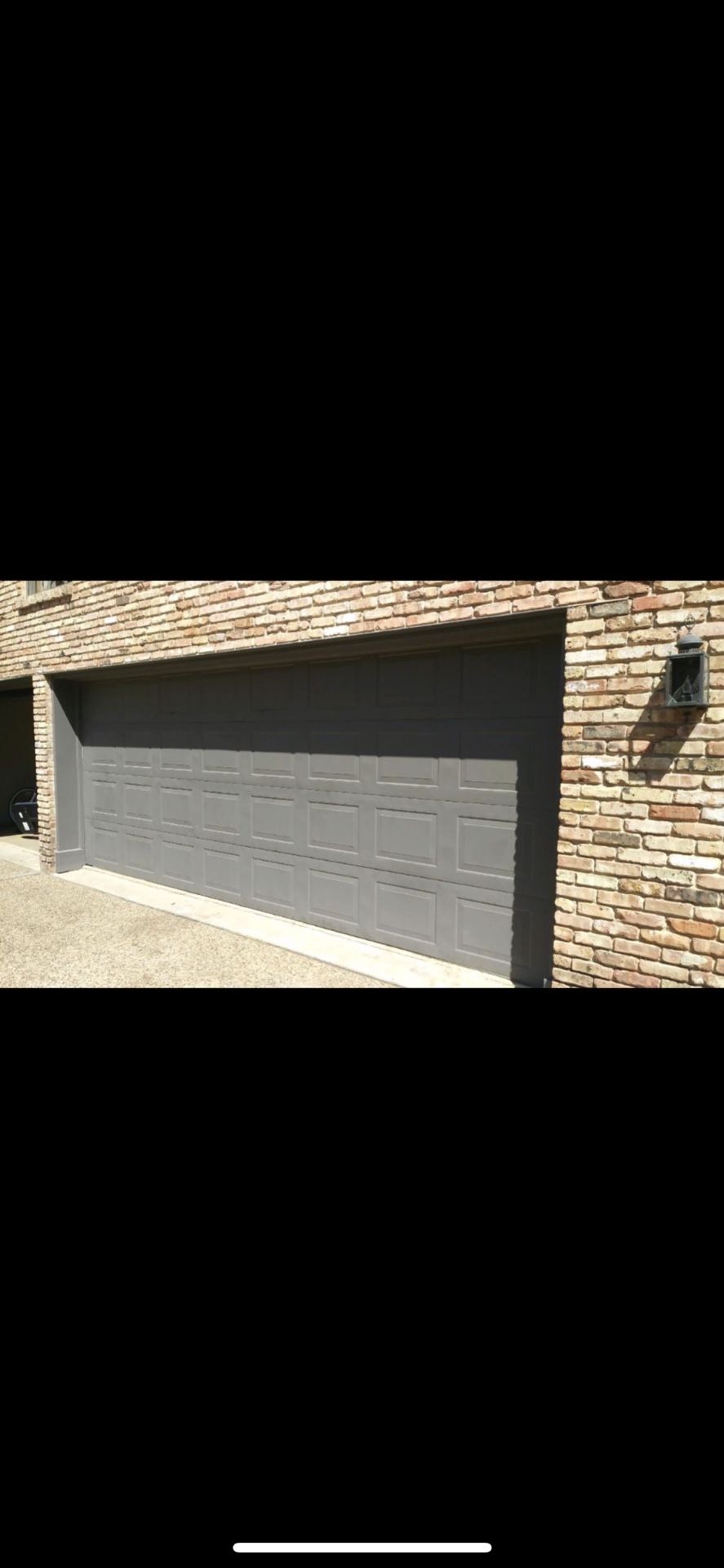 Garage Door And Opener ✅