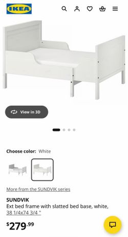 IKEA Extendable Kids Bed