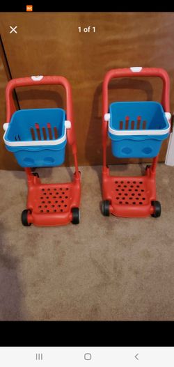 $20 for bothToys to push carts make sounds 