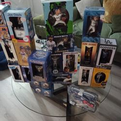 Bobbleheads Not Open Brand New I Have Several Dodgers Brand New Championship Rings I Have Number 17 Number 18 Number 50 And Number 5