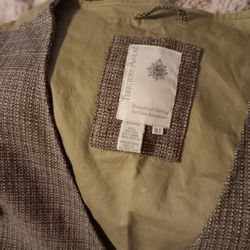 Vintage Men's Silk Vest Territory Ahead