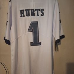 Jalen Hurts Philadelphia Eagles Jersey Sizes M Thru 2X