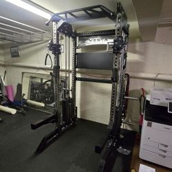 Vesta Pro Series 2in1 Squat Rack | Functional Trainer | 400lb Weight Stack | Commercial Grade | Adjustable Pulley System | FREE DELIVERY🚚 