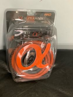 0 gauge Alphasonik HKO Amp Wiring Kit