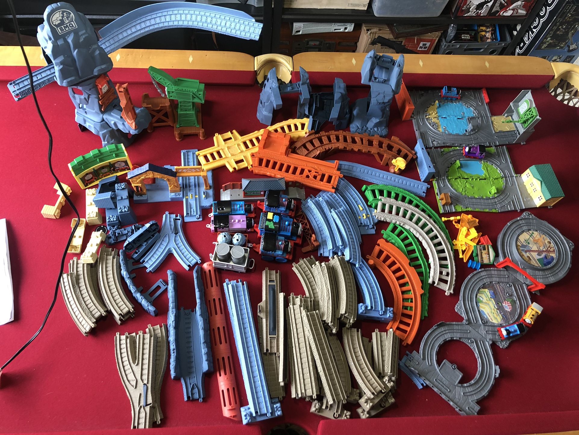 Thomas The Train & Friends Trackmaster Risky Rails Bridge Drop & More