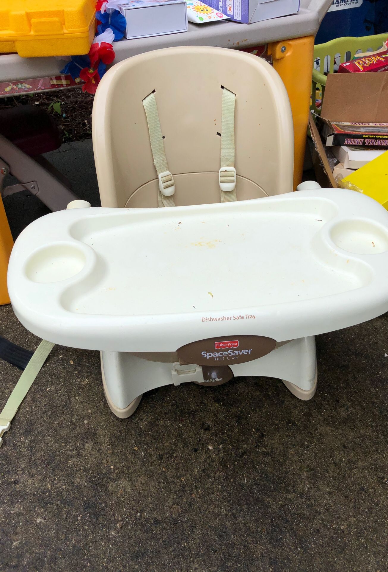 Baby booster hook on seat