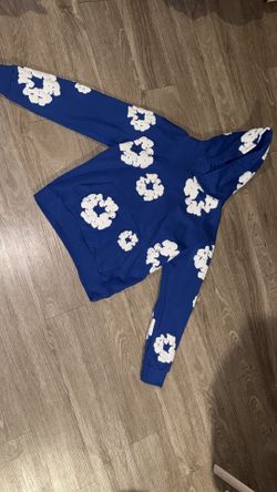 Denim Tears Royal Blue Hoodie $130