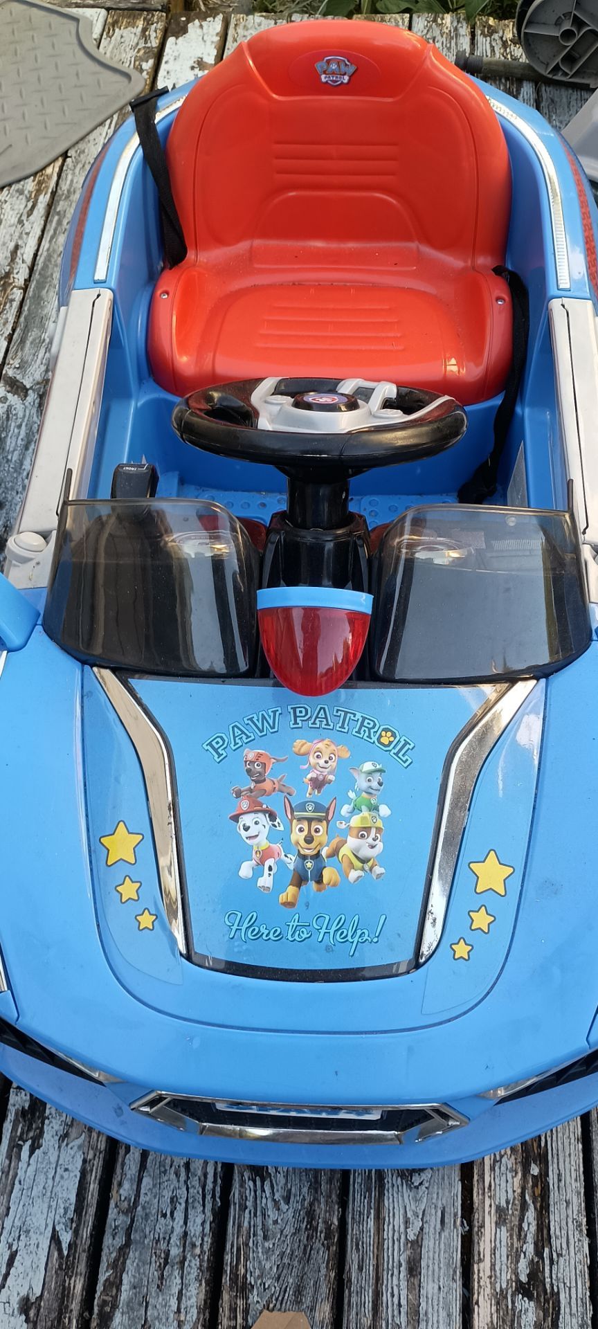 Paw Patrol Kids Riding Car