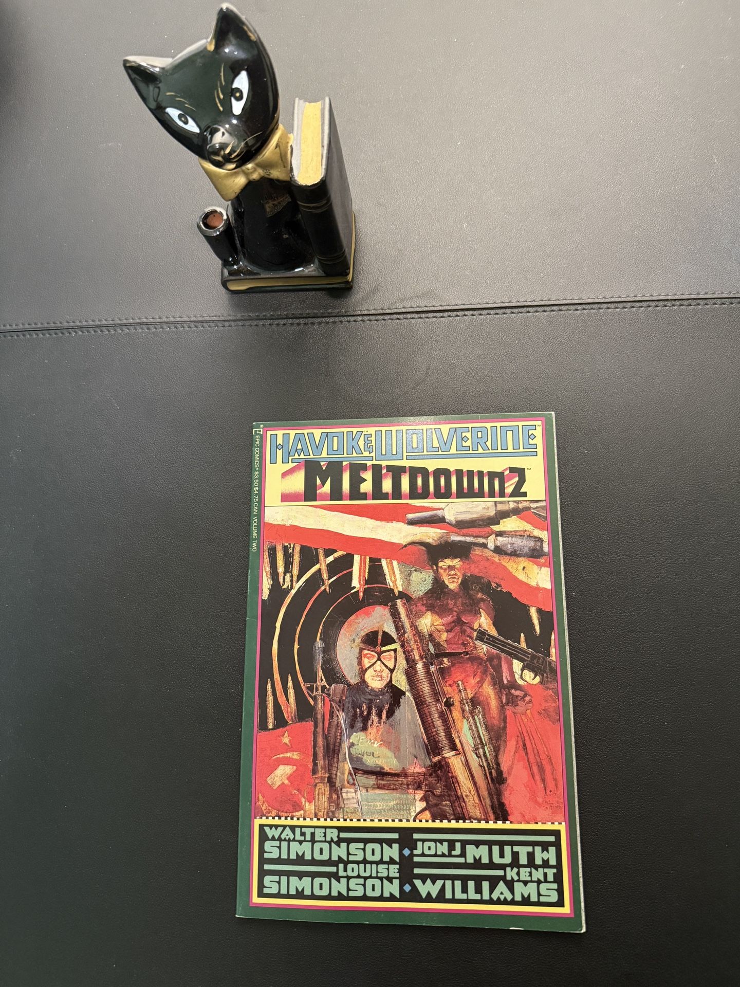 Marvel 1988 Havok & Wolverine: Meltdown #1 Prestige Format Comic, 7x10”