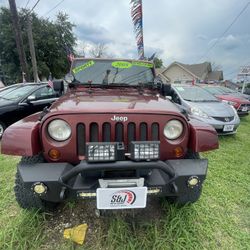 2008 Jeep Wrangler!!!!6,000 Down Payment!!!! We Finance!!!