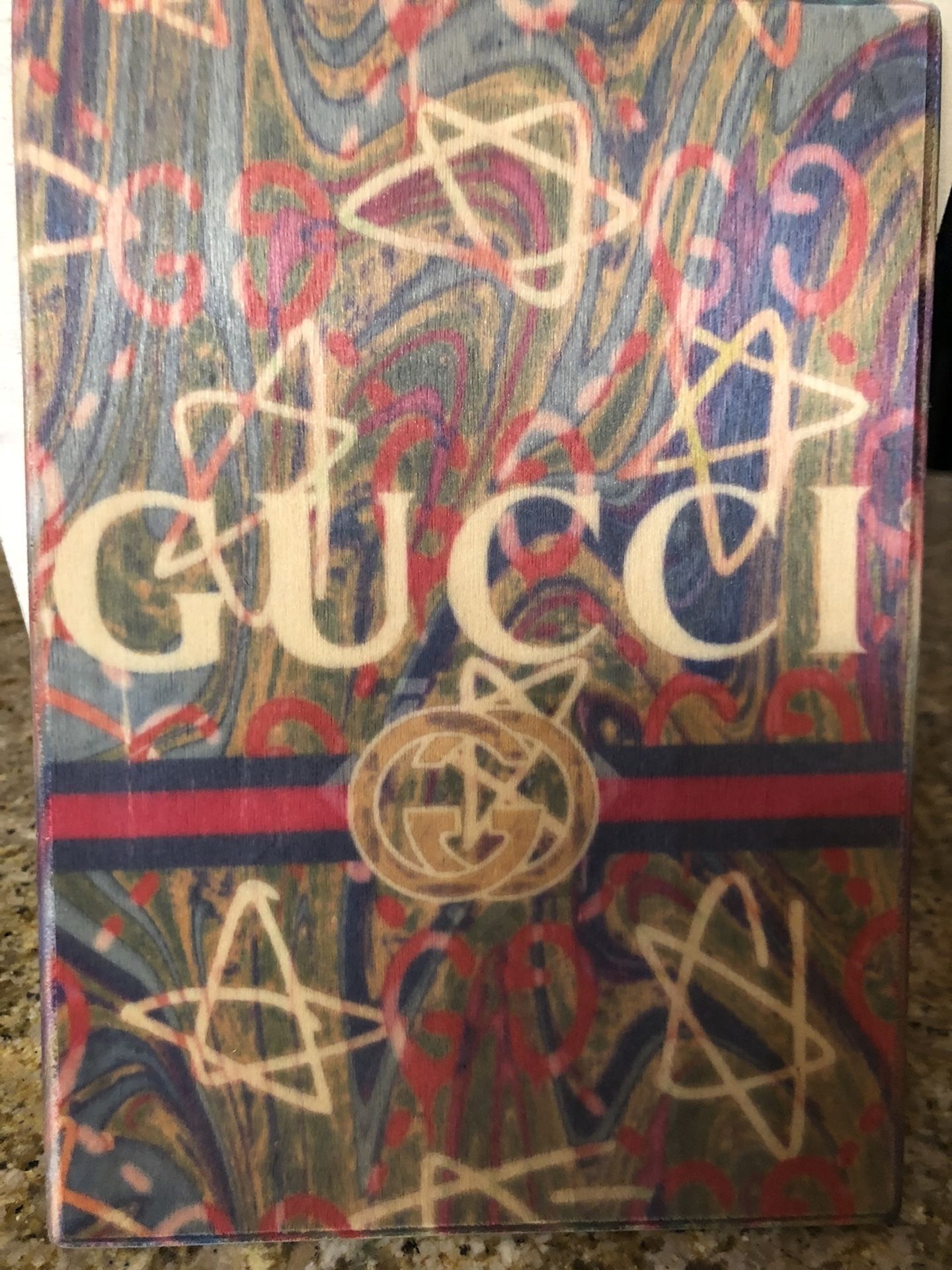 Gucci Wood Canvas Picture