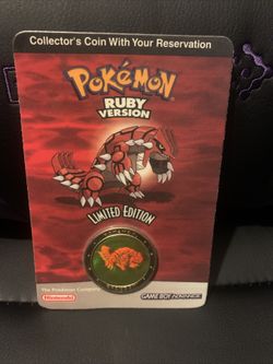 Pokémon Ruby Version coin