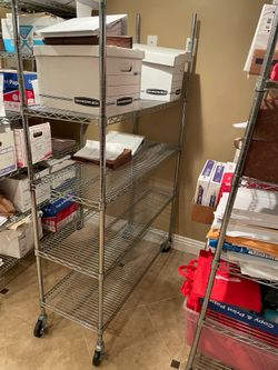 Metal Storage Rack -4 shelves