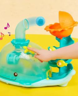 B Play Musical Ball Popper Whale Toy