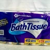 Ultra Premium 2-Ply Toilet Paper 45 rolls,