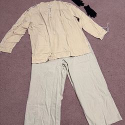 New Mens Renaissance Pirate Shirt Pants Costume Steampunk 