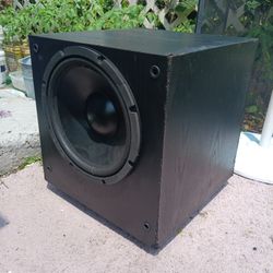 RCA Powered Subwoofer Speaker 