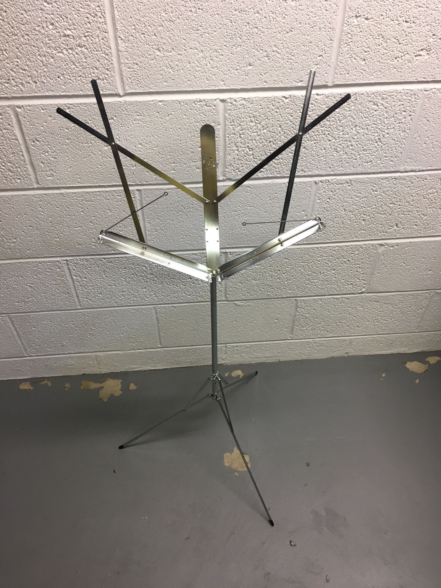 Hamilton folding music stand chrome