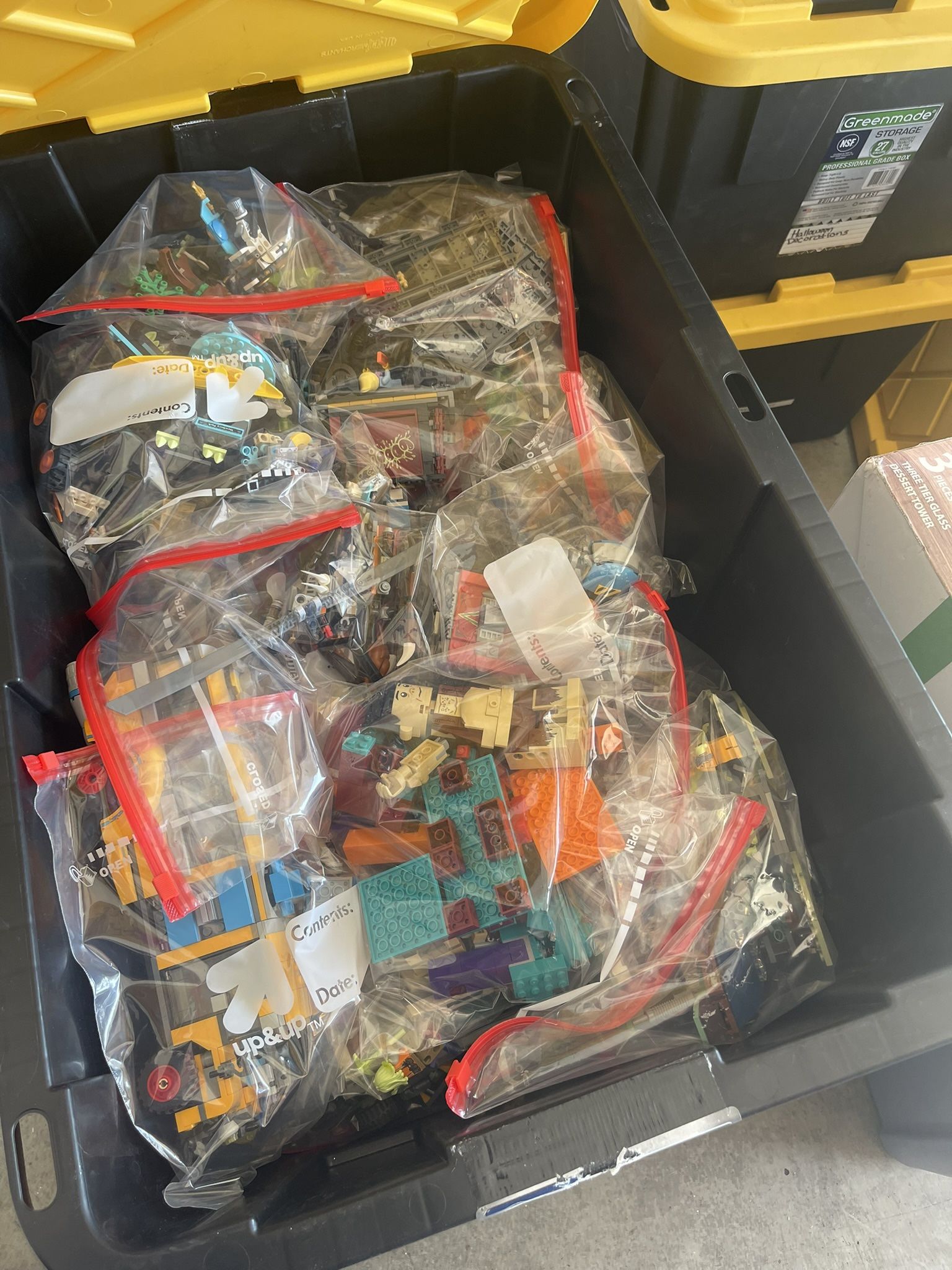 Lego ( Bin Full Of Legos) Sets