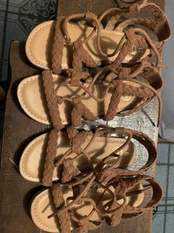 Toddler brown sandals