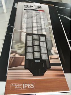 Outside solar light ip65