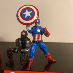 Marvel Legends Captain America And Winter Soldier 