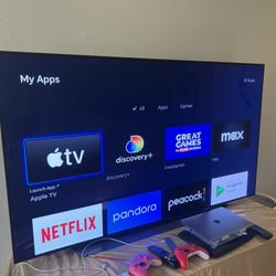 Smart TV , Sofa Bed, Bar Stools 