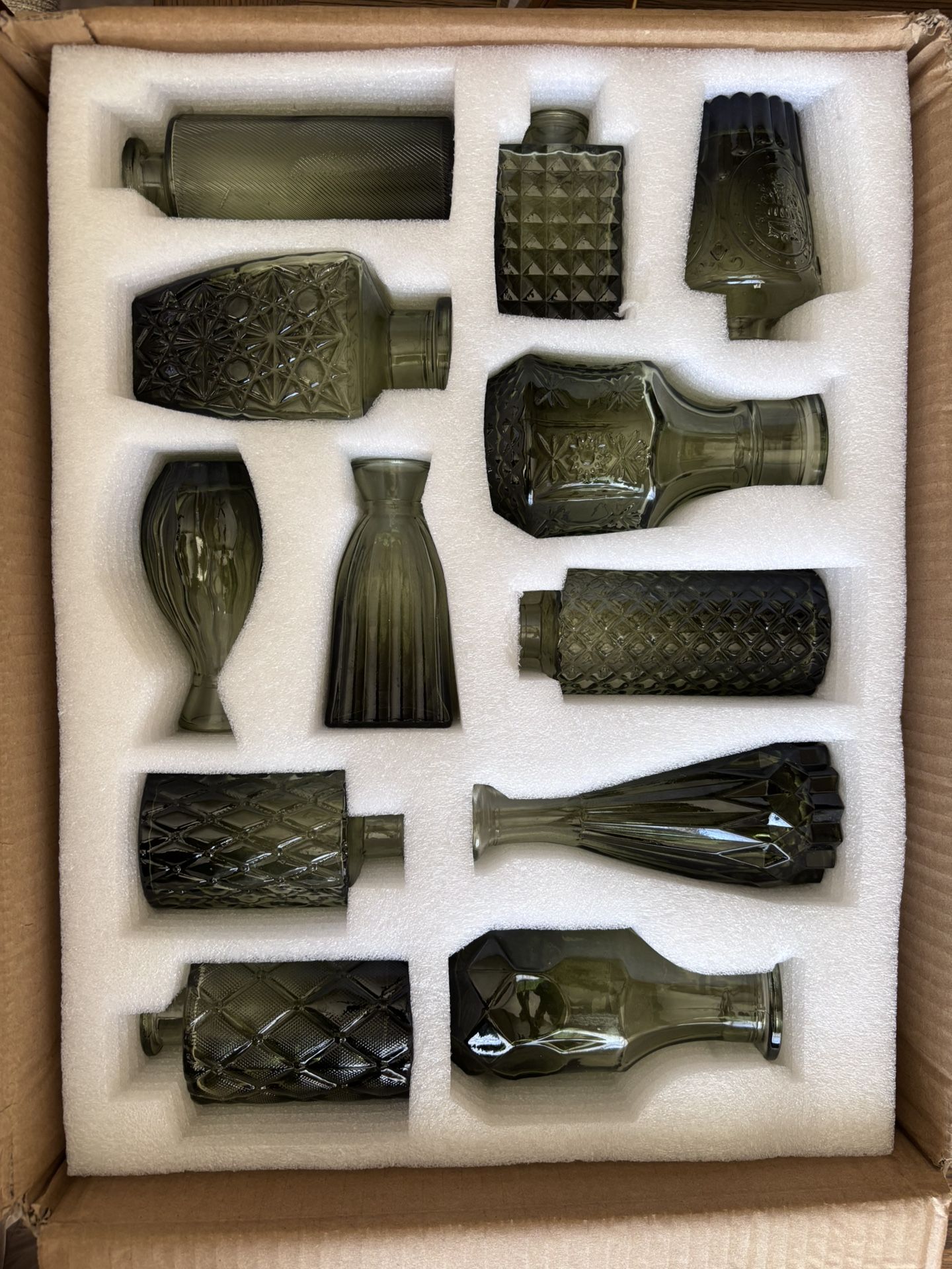 Flower Vases Green x24
