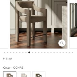 Style Me Modern Counter Stool – color Ochre (New)
