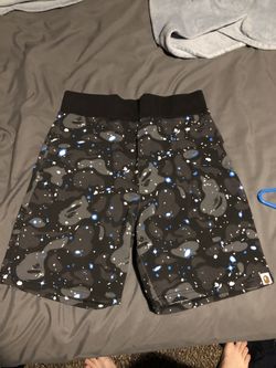 Bape shorts space camo large
