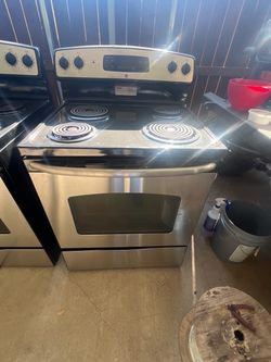 Stainless steel stove // estufa electrica