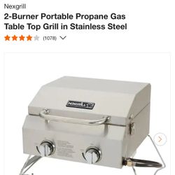 Portable Propane Grill