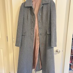 Wool Long Dress Coat