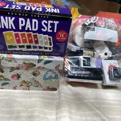 Stamps and Ink Pad Bundle