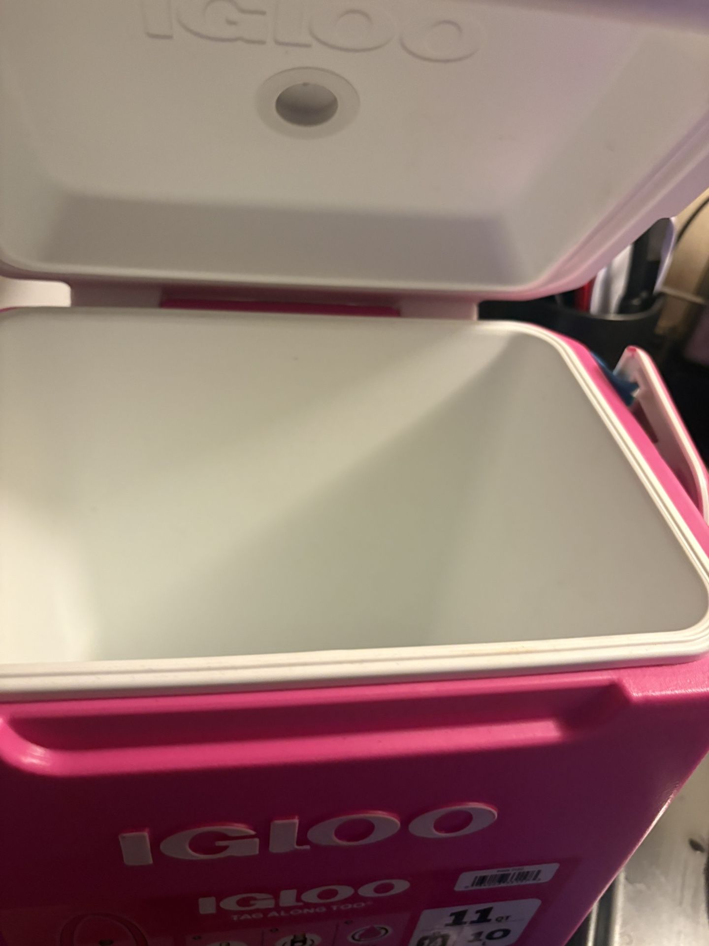 pink iglo cooler for on the go