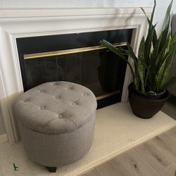 Ottoman (light Gray) 
