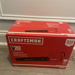 NEW in Box CRAFTSMAN 20V MAX Cordless Leaf Blower w/charger  