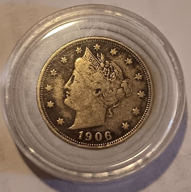 1906 US "V" Nickel