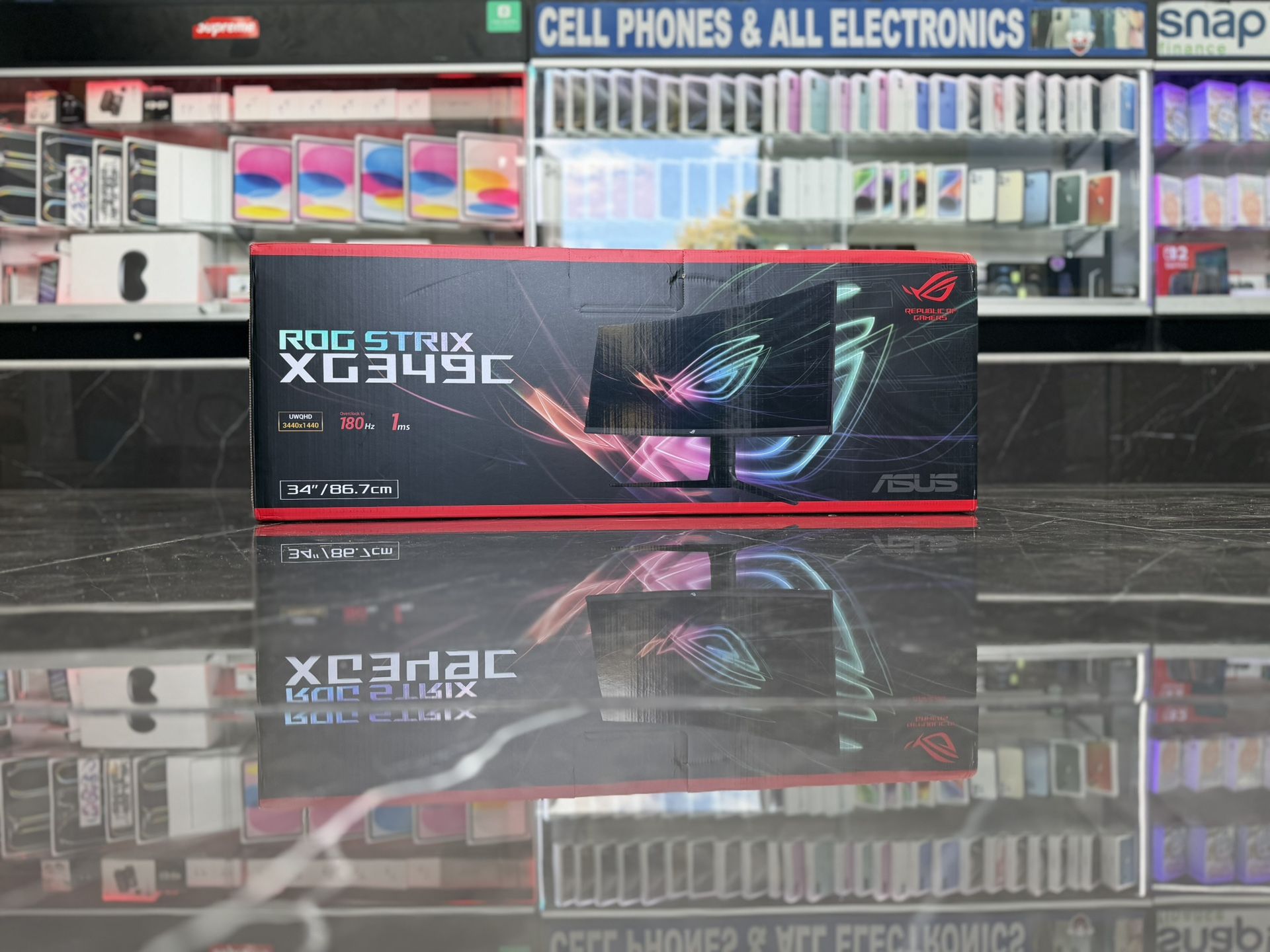 Asus Rog Strix XG349C (34” 180HZ Curved Gaming Monitor) 