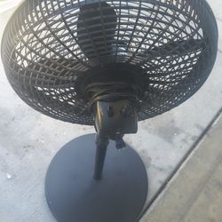 A Fan That Also Comes With A Remote System To Turn On And Off The Fan As Well As Another Outlet In Your House