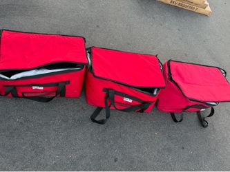 Big Red Sterno Delivery Bags