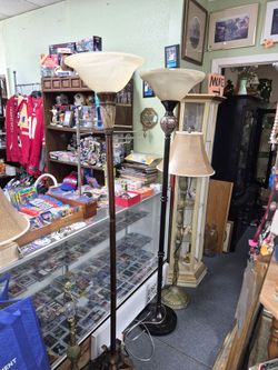 Floor Lamps 65.00 Each